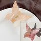 Beau hair claw clip with butterfly design and smooth gradient finish