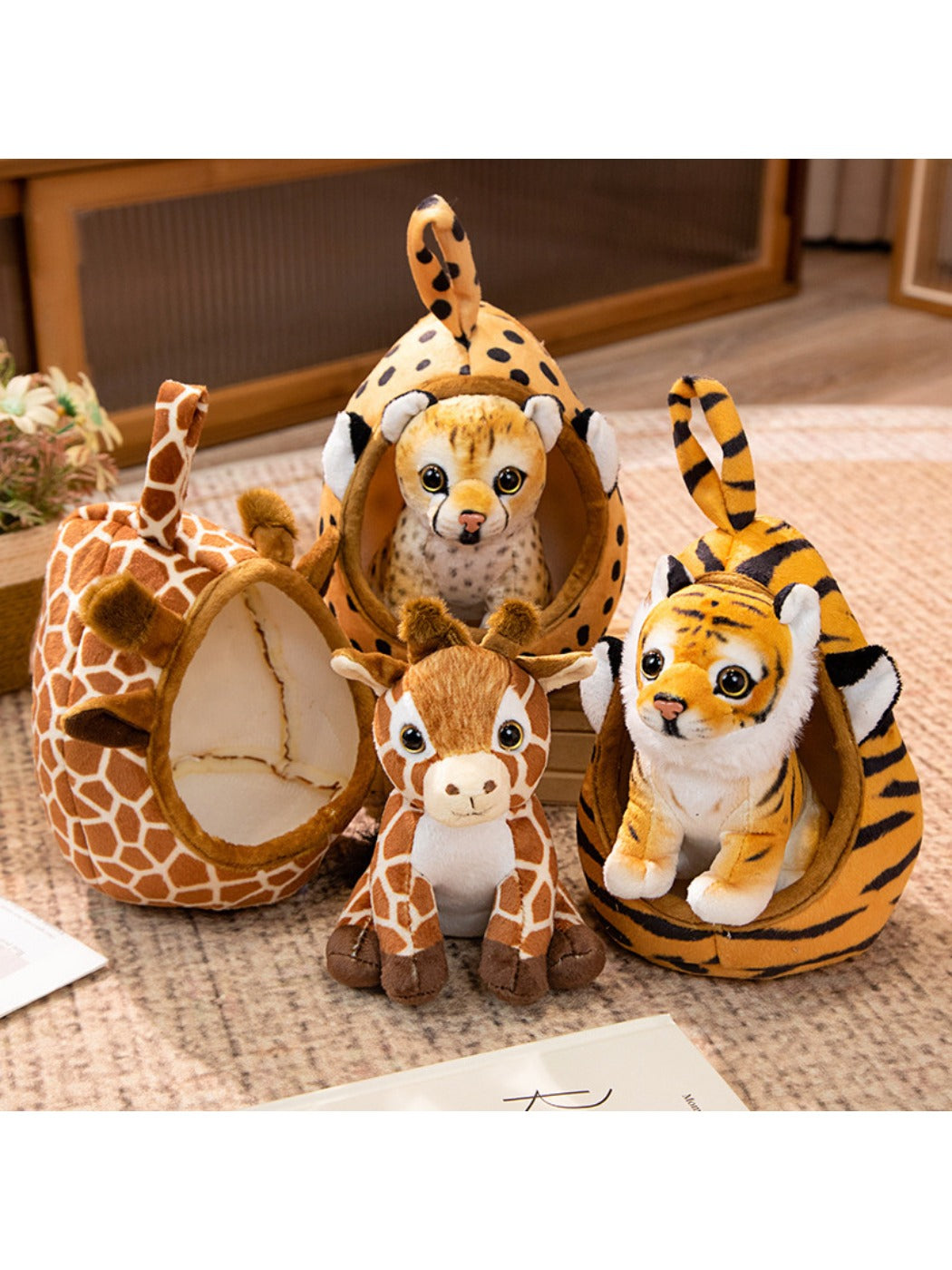 Kuta - Animal Plush Nest Soft Stuffed Toy