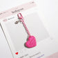 Back view of Keypus cute cartoon bag charm keychain