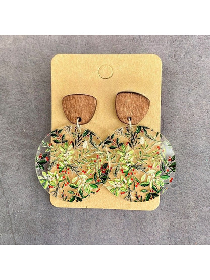 Earedge - Fashion Geometric Acrylic Earrings
