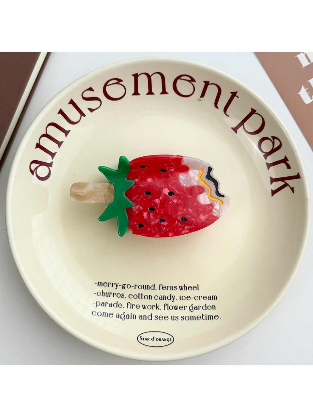 Beau - Cute Ice Cream Shaped Hair Clip
