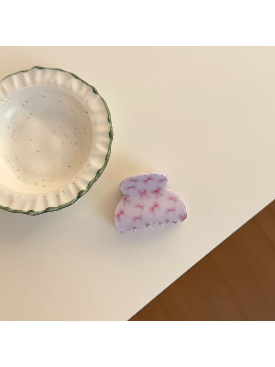 Beau - Floral Print Hair Clip