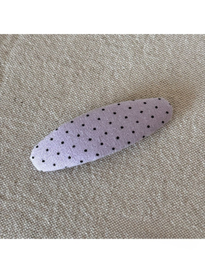 Beau - Oval Polka Dot Hair Clip