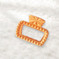 Beau - Open Square Textured Hair Claw Clip