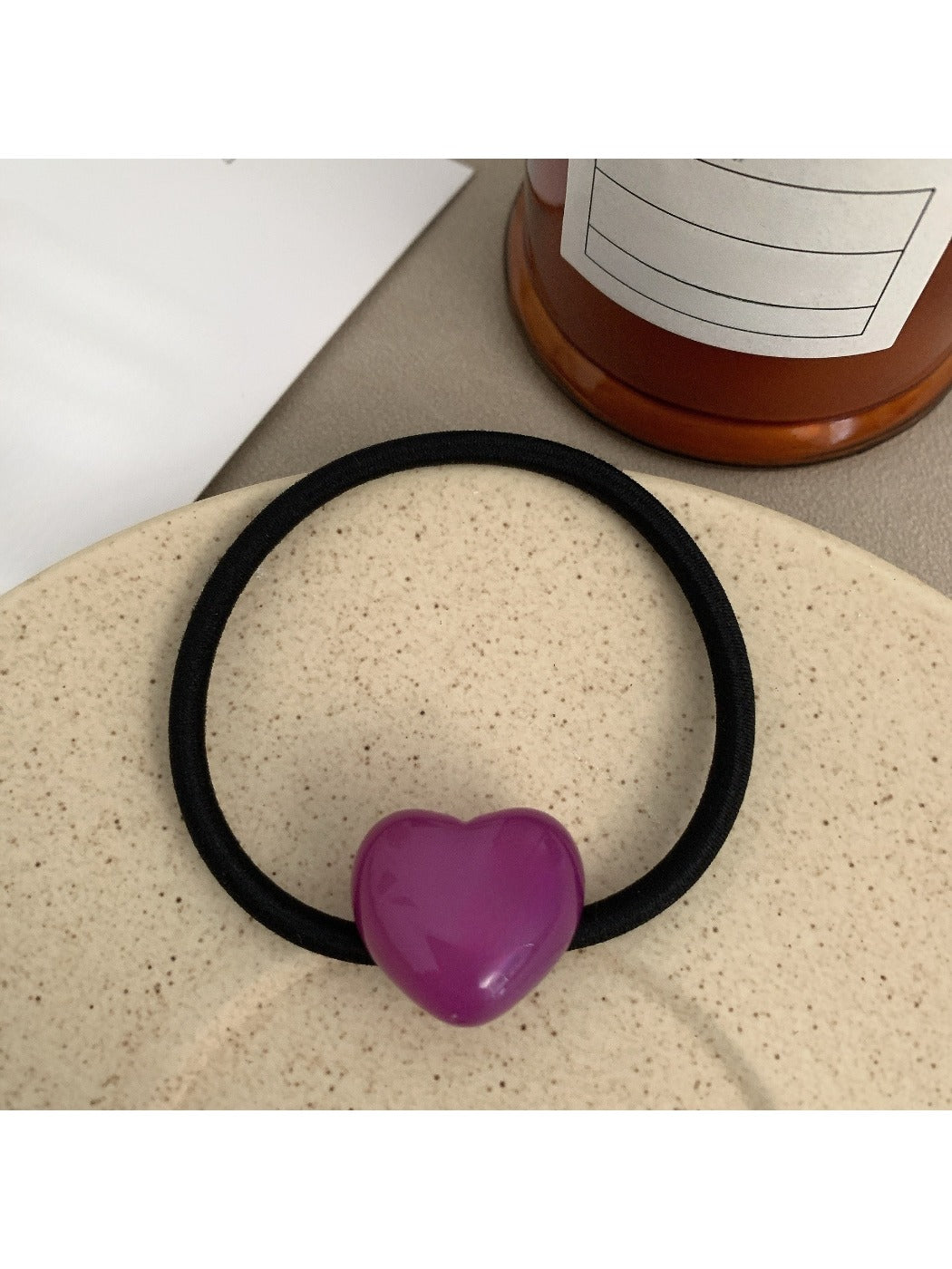 Gifty - Heart-Shaped High-Stretch Hair Tie