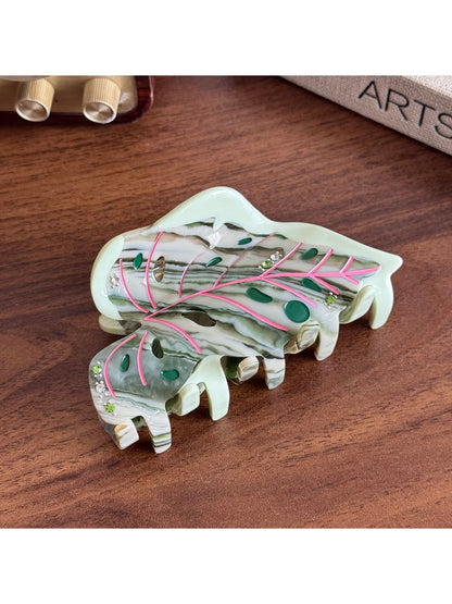 Beau - Elegant Leaf Hair Clip Hollow Design