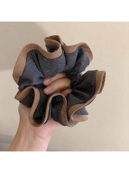 Gifty - Color-Blocked Voluminous Scrunchie