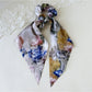 Gifty - Elegant Ink Hair Scrunchie