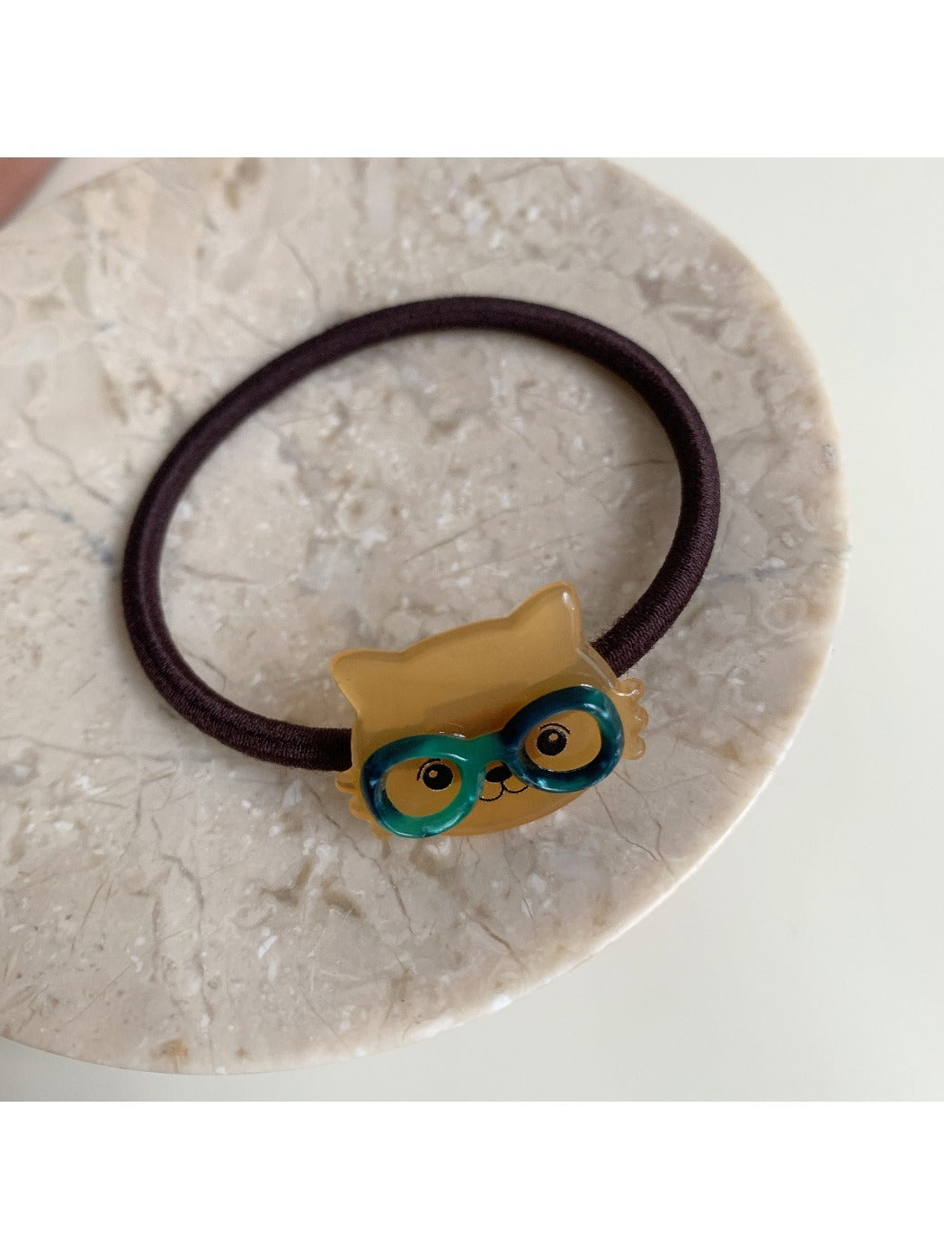 Gifty - Eyeglass-Wearing Puppy Hair Tie
