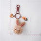 Keypus - Cute Plush Rabbit Keychain