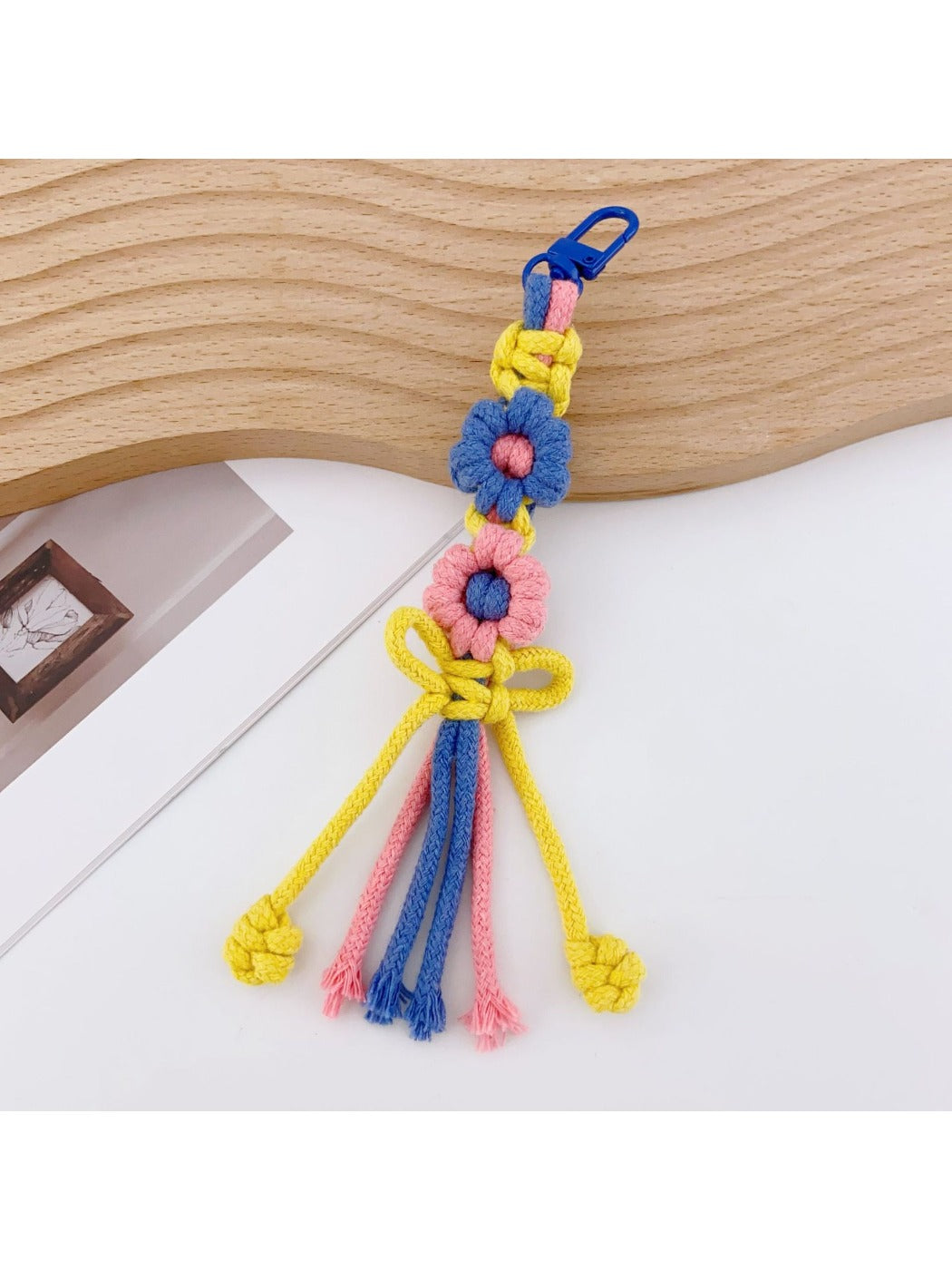 Keypus - Daisy Flower Bag Accessory Keychain