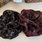 Gifty - Checkered Ruffled Hair Scrunchie
