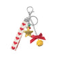Keypus - Christmas Candy and Star Design Keychain