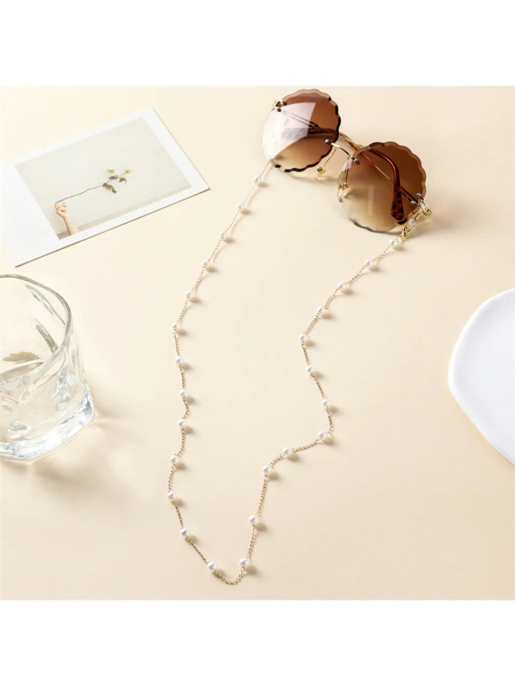 Velra - Elegant Beaded Eyeglass Strap