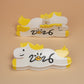 Beau - Yellow Horse Motif Claw Clip