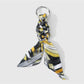 Keypus - Y2K Twisted Scarf Detail Alloy Keychain Bag Charm
