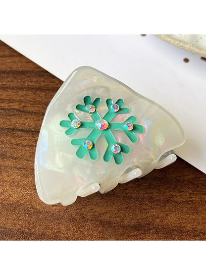 Beau - Modern Simple Flower Accent Claw Clip