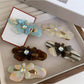 Beau - Sparkling Rhinestone Flower Hair Clips