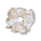 Gifty - Lace Trim Floral Scrunchie Sweet Bow