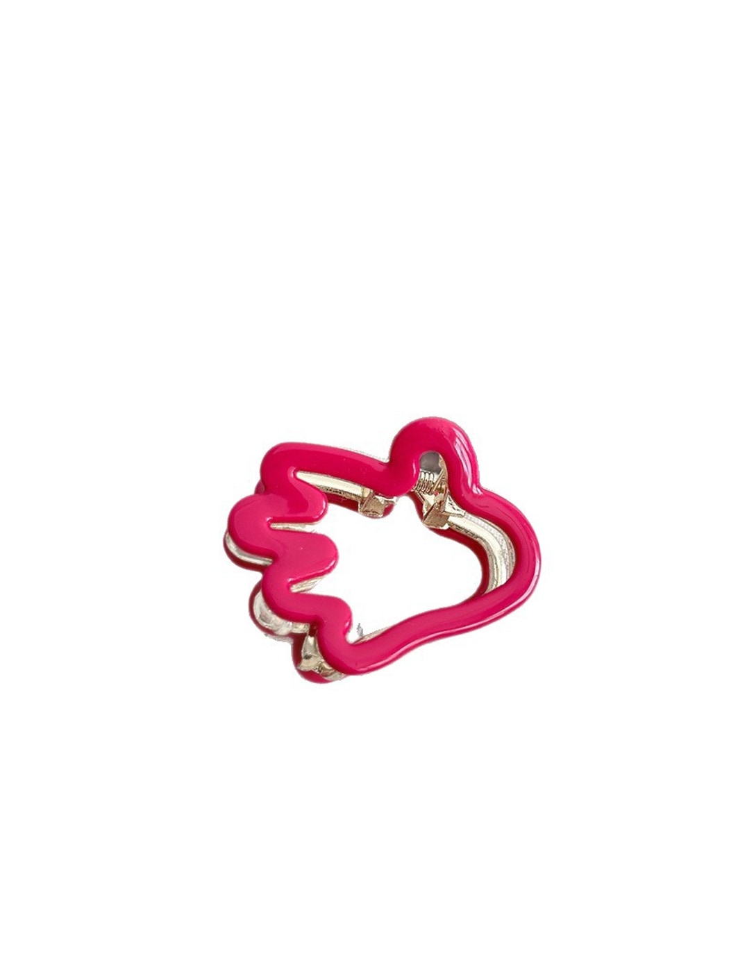 Beau - Simple Hand Silhouette Acetate Claw Clip