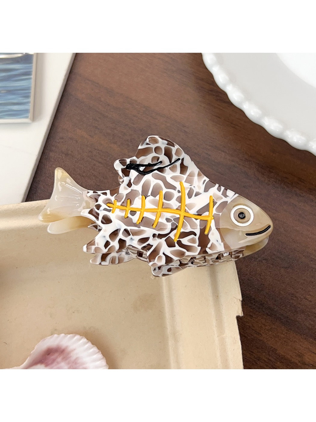 Beau - Ocean Series Acetate Cartoon Hair Clip