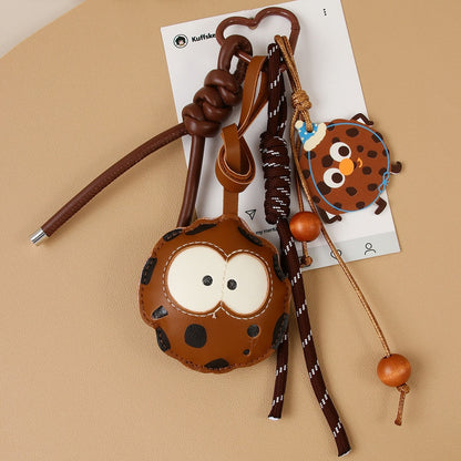 Keypus - Cookie Design PU Alloy Bag Charm Keychain