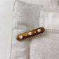 Beau - Floral Rectangular Hair Clip