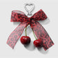 Keypus - Y2K Lace Bow Cherry Bag Charm Keychain