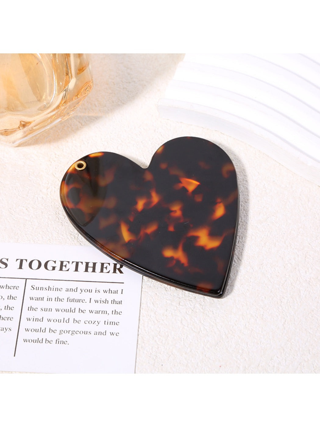 Mirroray - Leopard-print Mirror Valentine Love Mirror