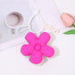 Keypus - Two-Tone Five-Petal Flower Keychain