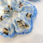 Gifty - Adorable Bear Striped Scrunchie