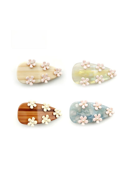 Beau - Acetate Floral Side Styling Hair Clip