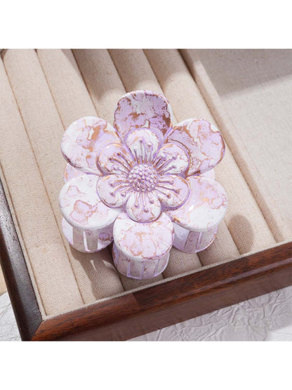 Beau - Six-Petal Floral Hair Clip