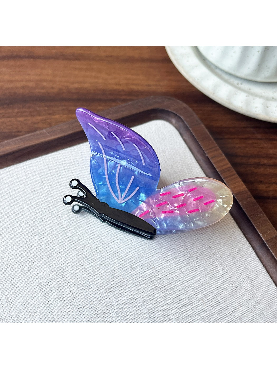 Beau - Decorative Butterfly Shape Fashion Claw Clip