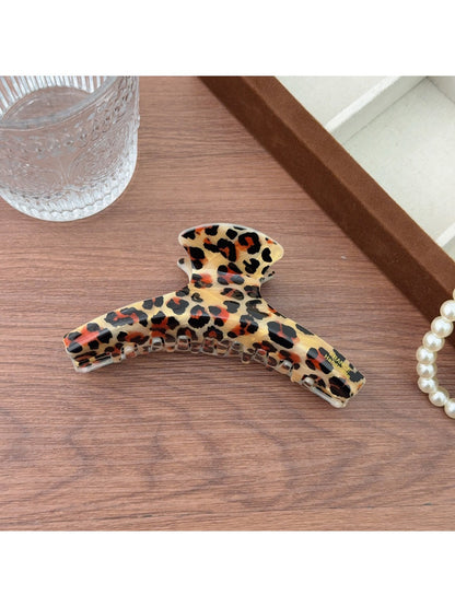Beau - Elegant Leopard Print Hair Clip
