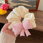 Gifty - Cute Plaid Bow Scrunchie