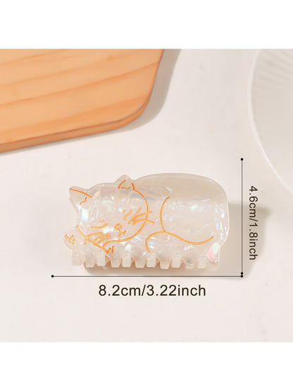 Beau - Adorable Cat Shaped Hair Claw Clip