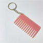 Keypus - Minimalist Comb Keychain Charm