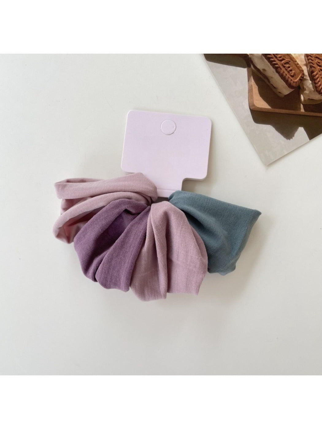 Gifty - Minimalist Solid Color Hair Tie Set