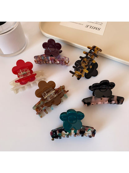 Beau - Vintage Flower Design Claw Clip