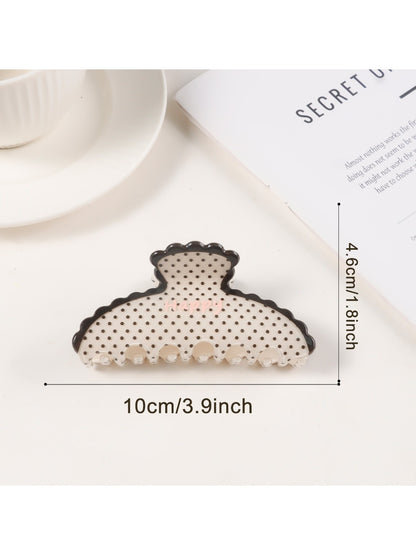 Beau - Stylish Polka Dot Claw Clip