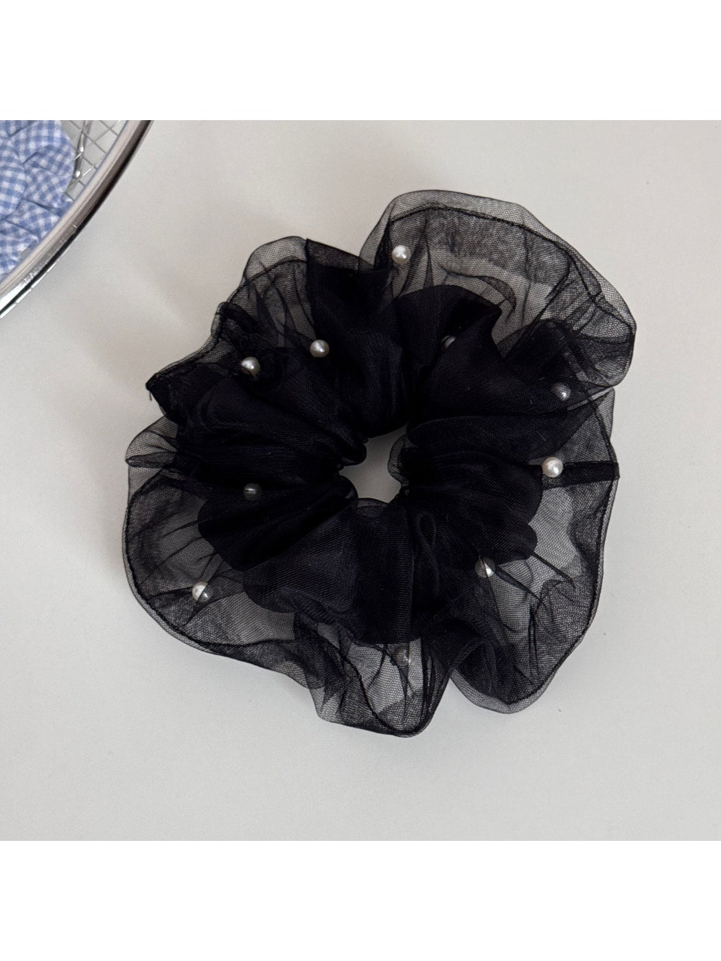 Gifty - Double Layer Ruffled Polyester Scrunchie