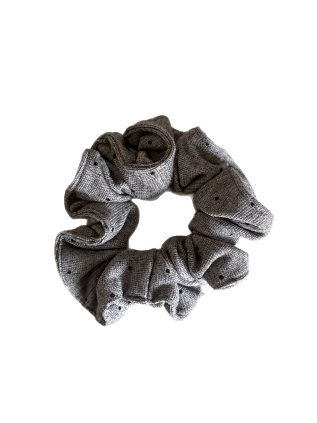 Gifty - Polka Dot Polyester Printed Scrunchie
