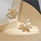 Earedge - Elegant Coral Shaped Earrings