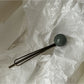 Beau - Decorative Round Ball Side Bangs Hair Clip