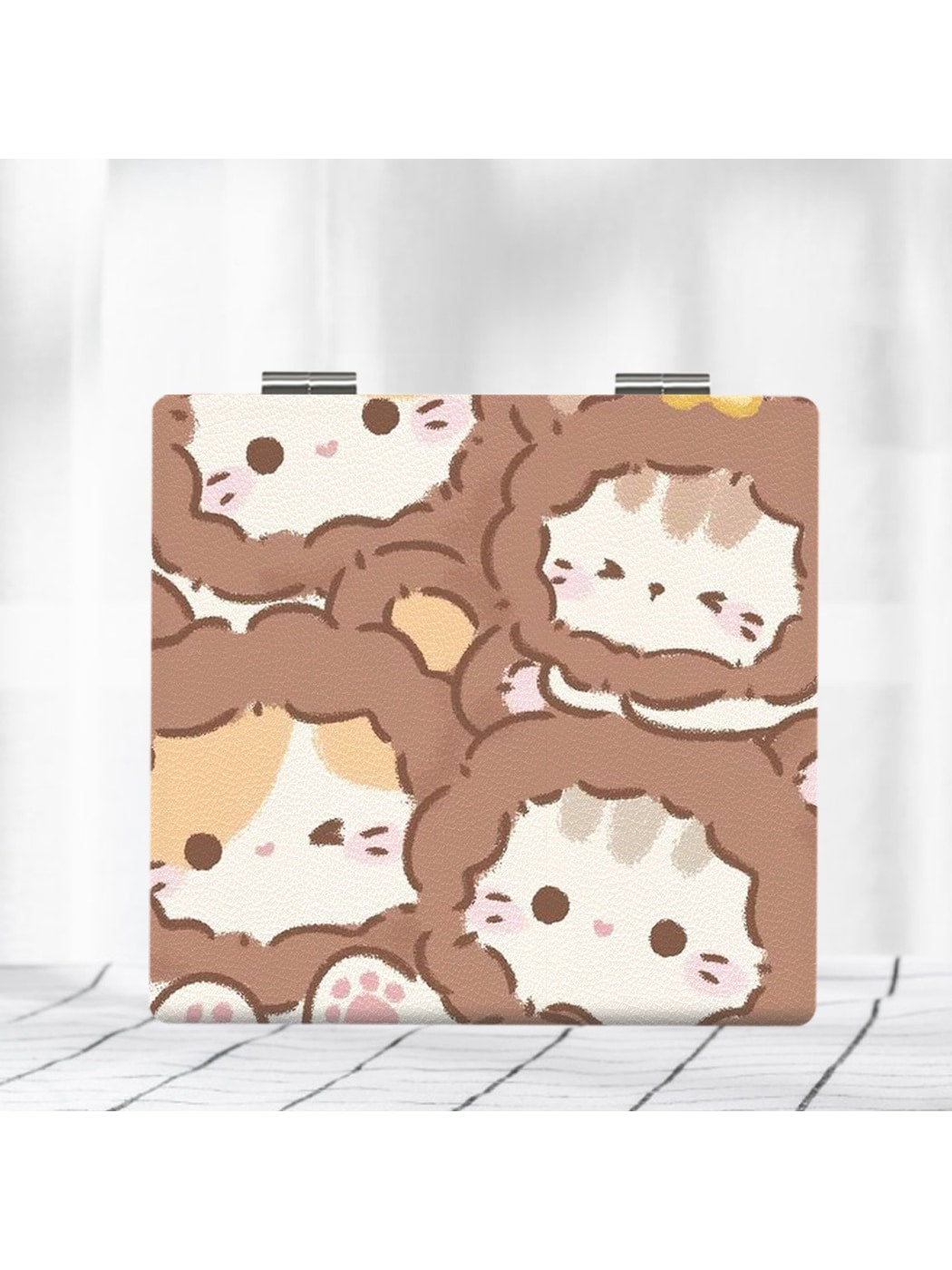 Mirroray - Cartoon Pet Print Foldable Compact Mirror