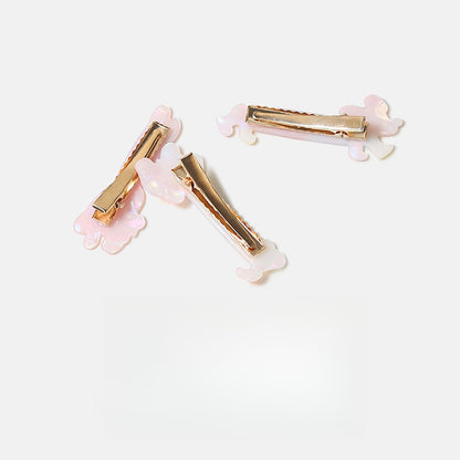 Beau - Cute Cartoon Acrylic Side Barrette