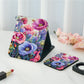 Mirroray - Floral Printed Desktop Folding Makeup Mirror