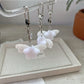 Keypus - Angel Wing Flocked Five-Point Star Keychain