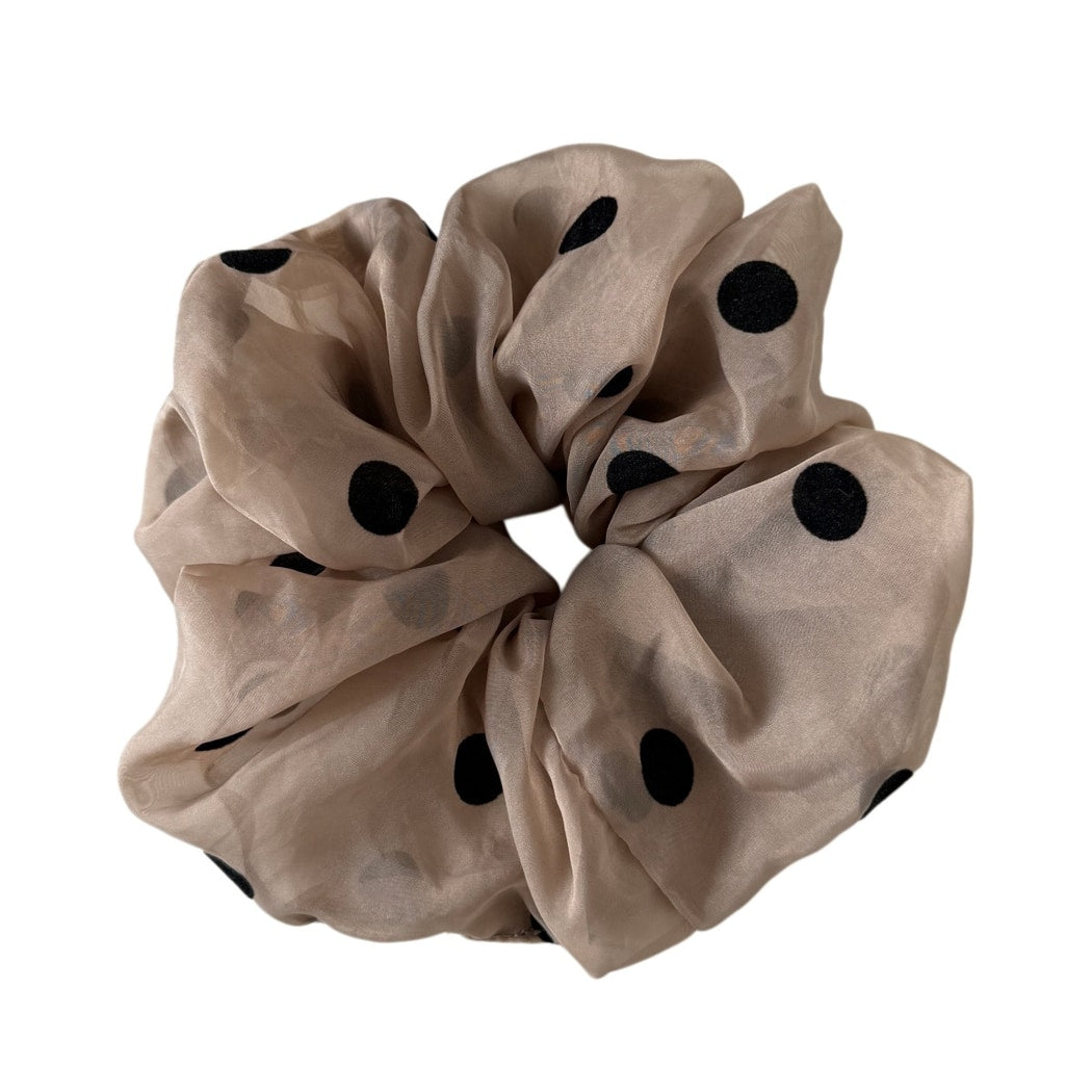 Gifty - Airy Polka Dot Scrunchie